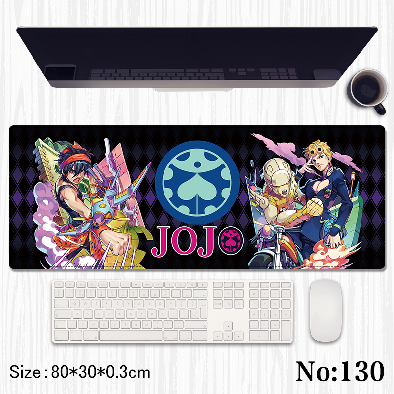 JoJos Bizarre Adventure anime Mouse pad 80*30*0.3cm