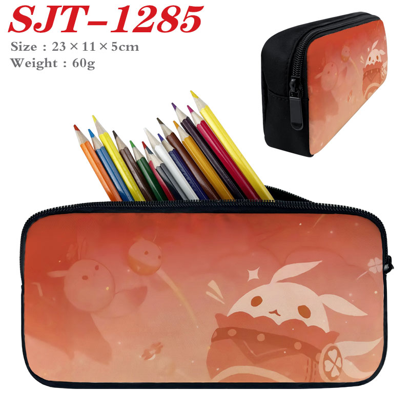 Genshin Impact anime pencil bag