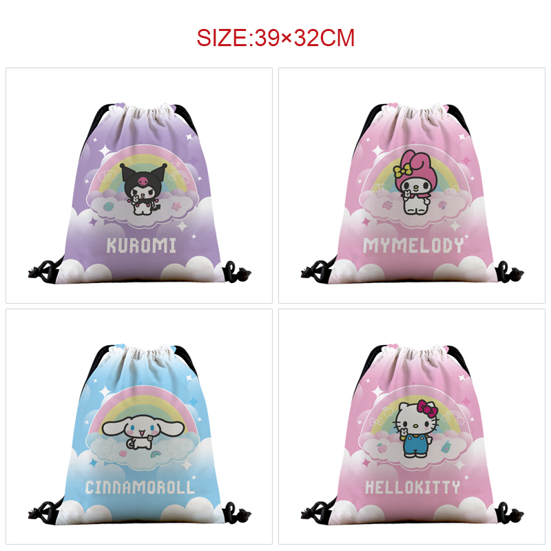 Kuromi anime bag