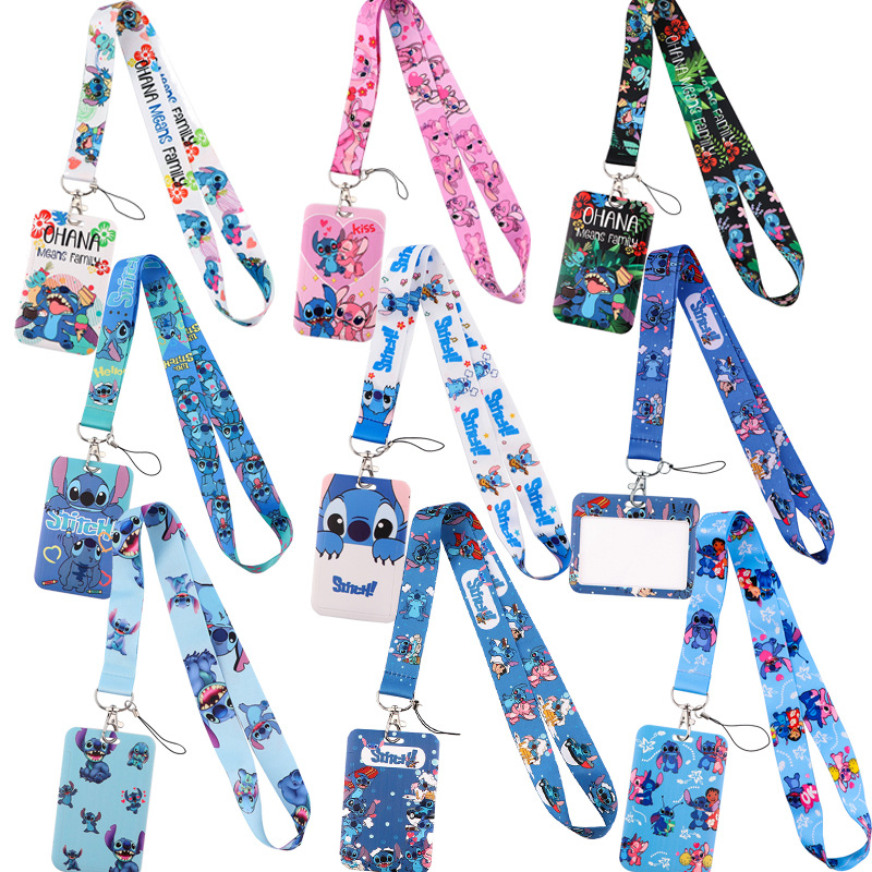 Stitch anime lanyard phonestrap 45cm*2.5cm