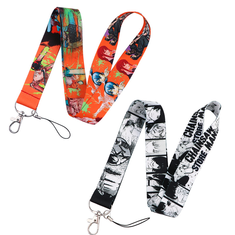 chainsaw man anime lanyard phonestrap 45cm*2.5cm