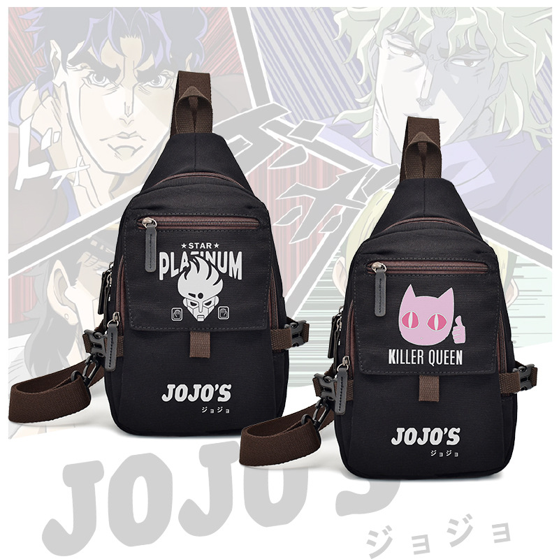 JoJos Bizarre Adventure anime messenger bag