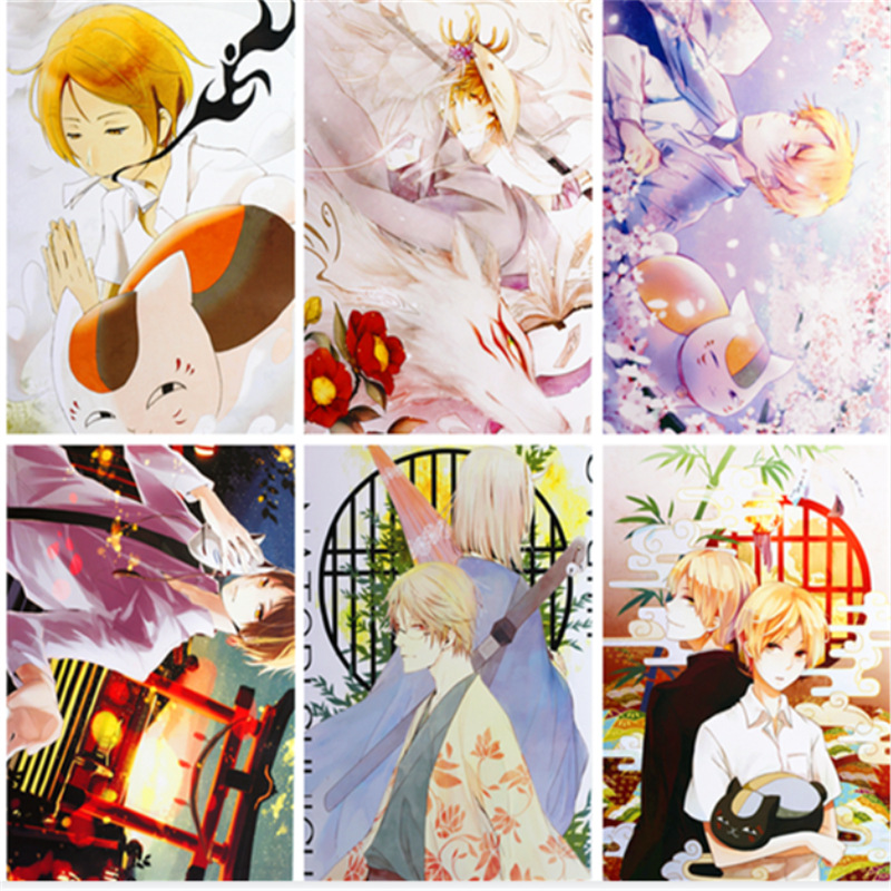 natsume yuujinchou anime posters price for a set of 6 pcs