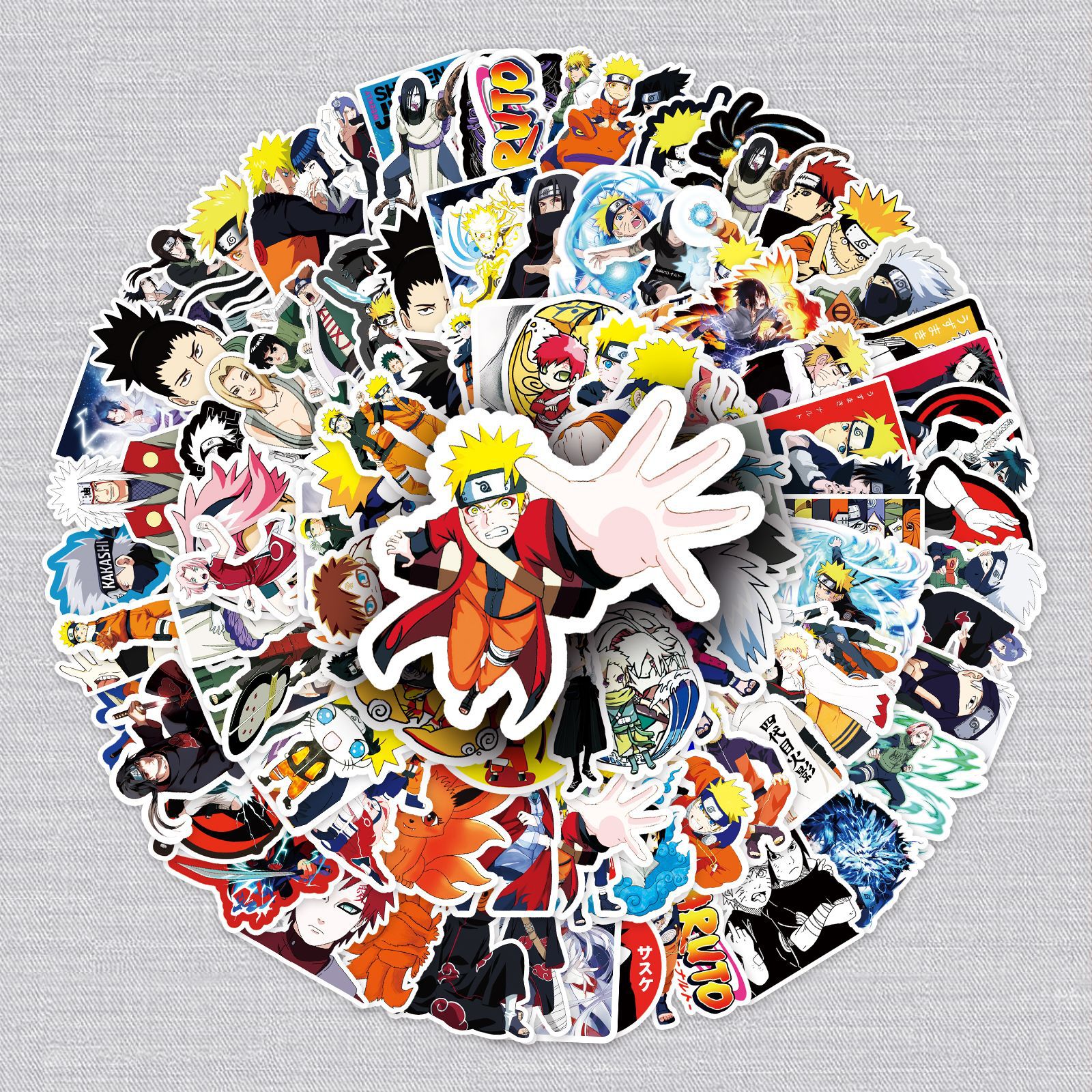 Naruto anime anime waterproof stickers (115pcs a set)