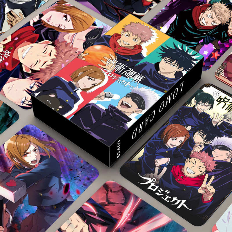 Jujutsu Kaisen anime lomo cards price for a set of 60 pcs