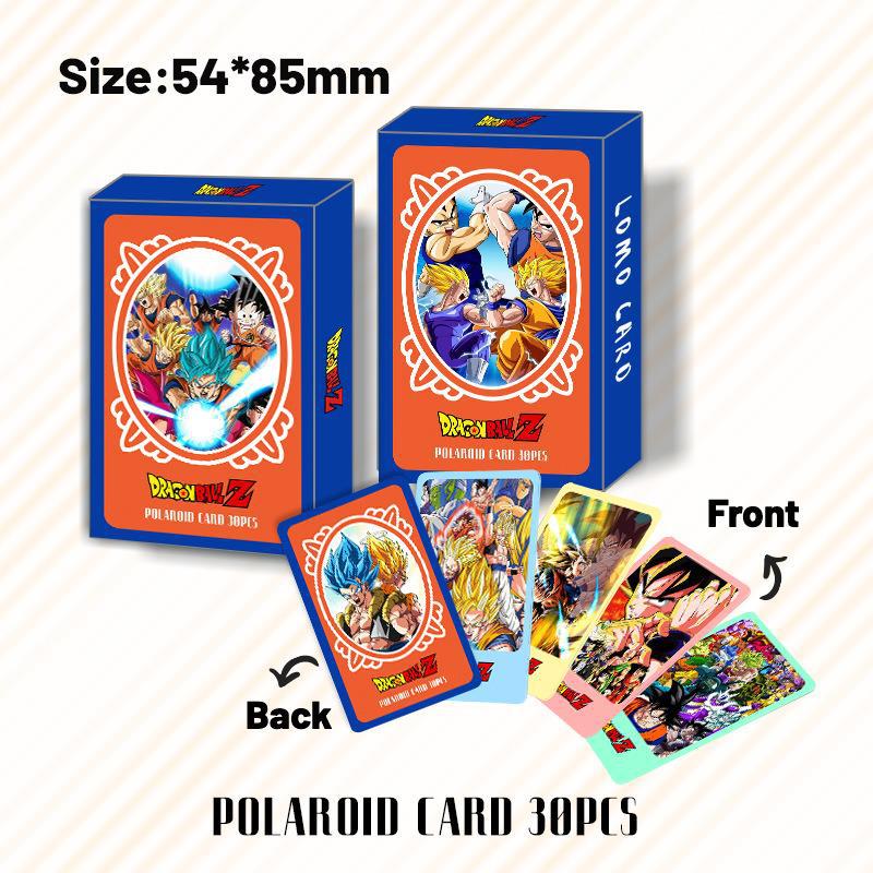 Dragonball anime lomo cards price for a set of 30 pcs