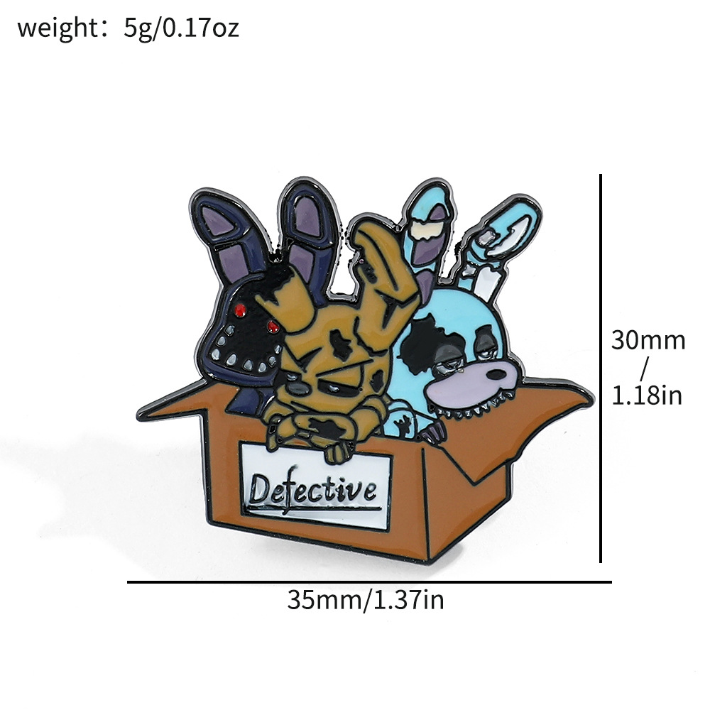 Five Nights at Freddy's anime pin