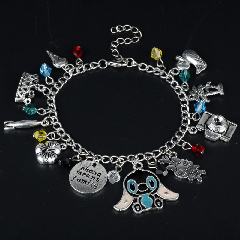 stitch anime bracelet