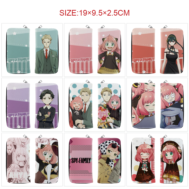 SPY×FAMILY anime wallet 19*9.5*2.5cm