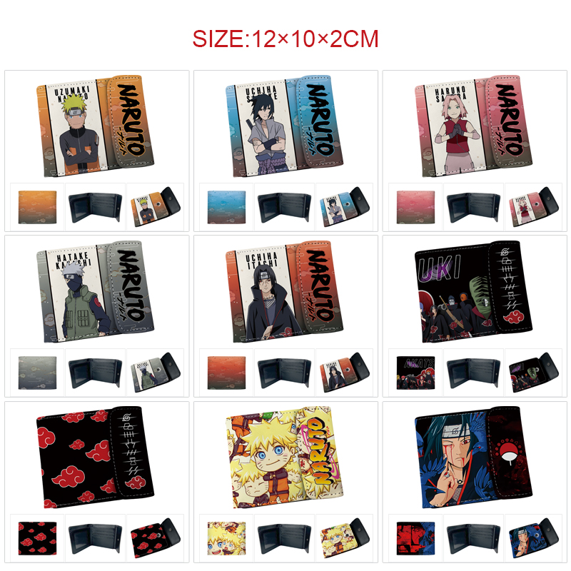 Naruto anime wallet 12*10*2cm