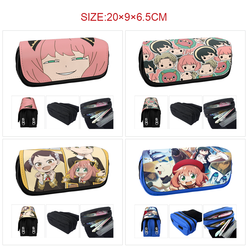 SPY×FAMILY anime pencil bag 20*9*6.5cm