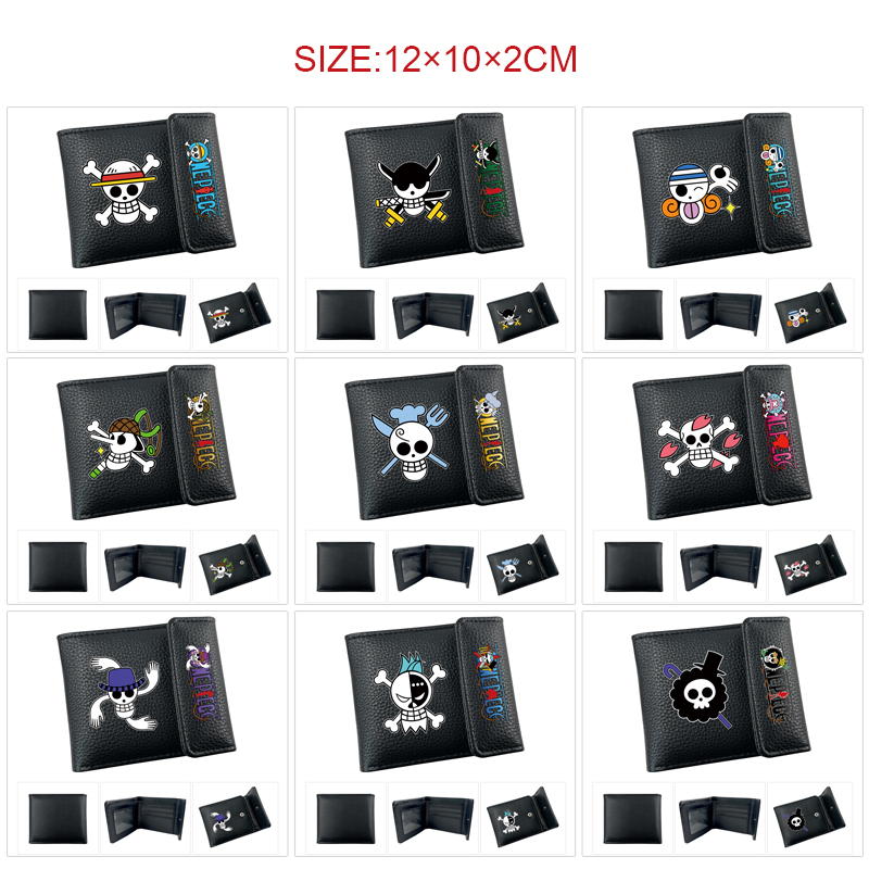 One Piece anime wallet 12*10*2cm