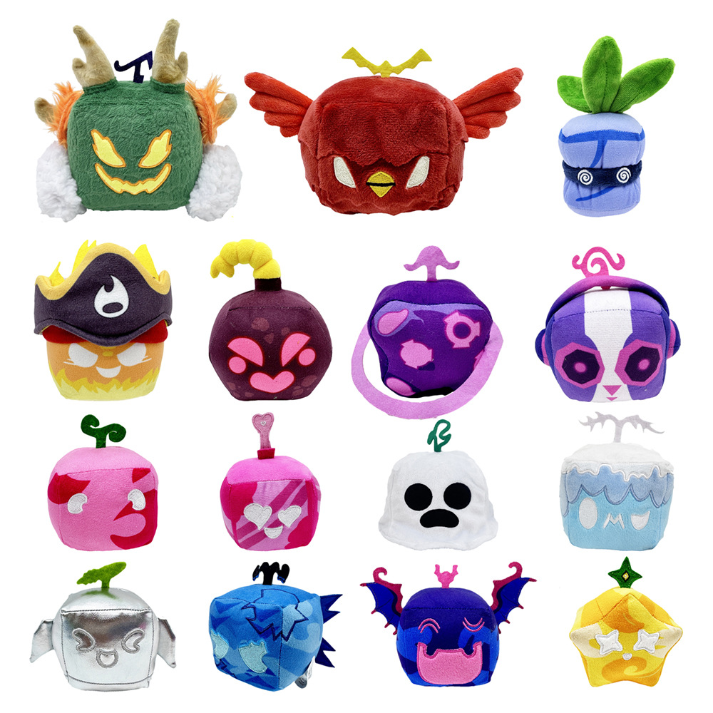 Blox Fruits anime plush doll