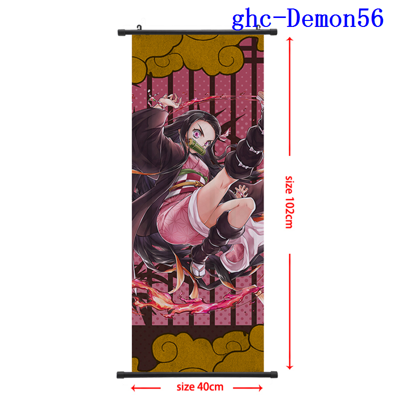 Demon slayer kimets anime wallscroll 40*102cm