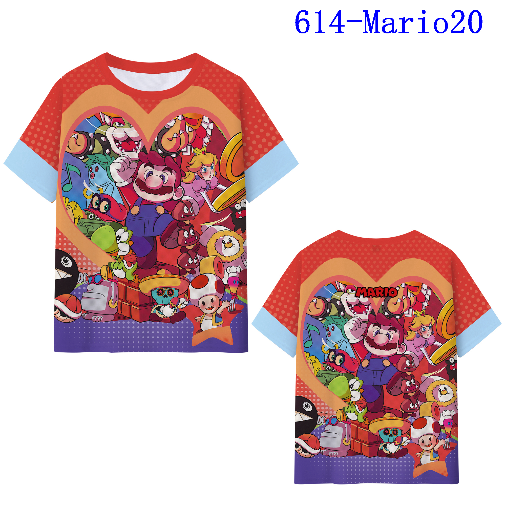 Super Mario anime T-shirt