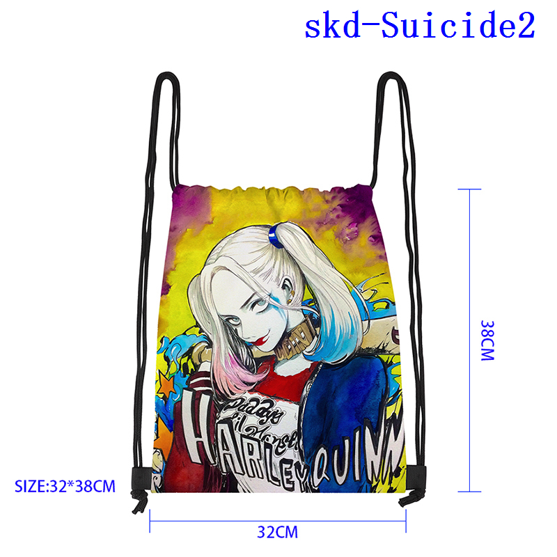 Suicide squad anime bag 32*38cm