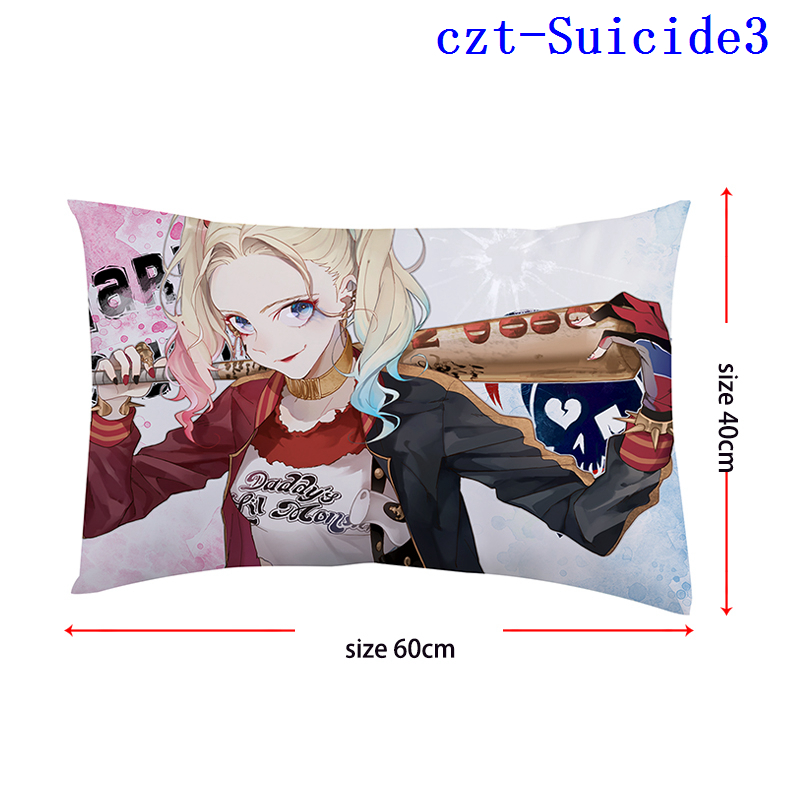 Suicide squad anime pillow cushion 40*60cm