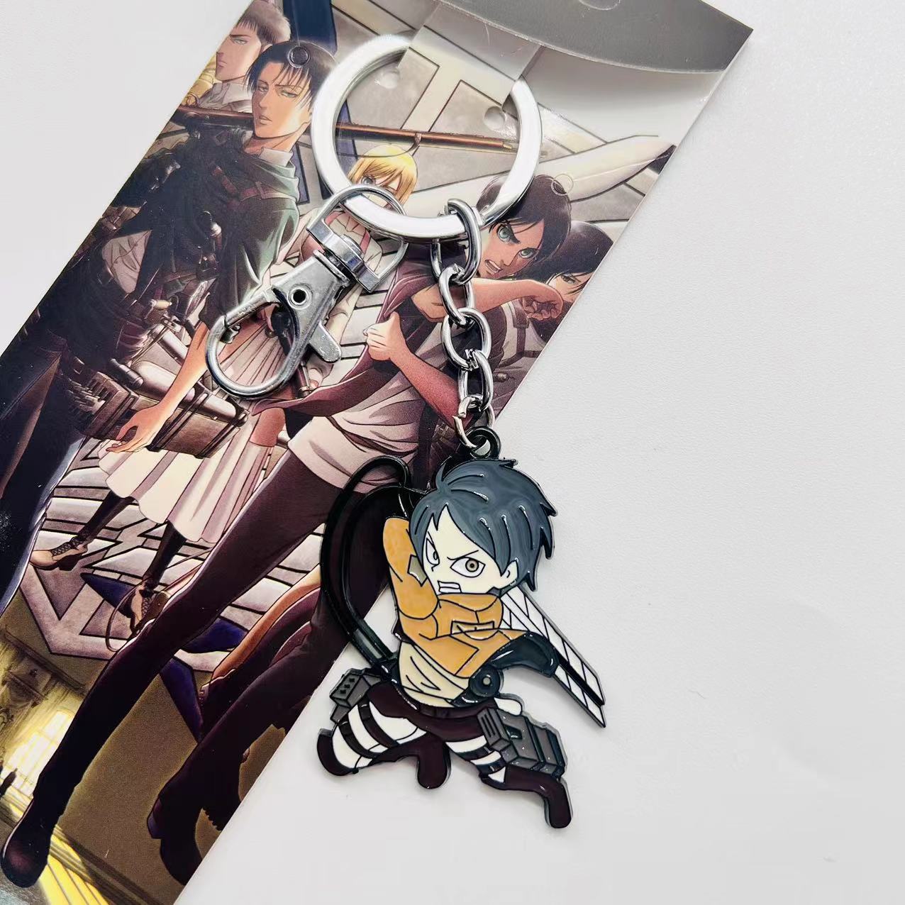 Attack on Titan anime keychain