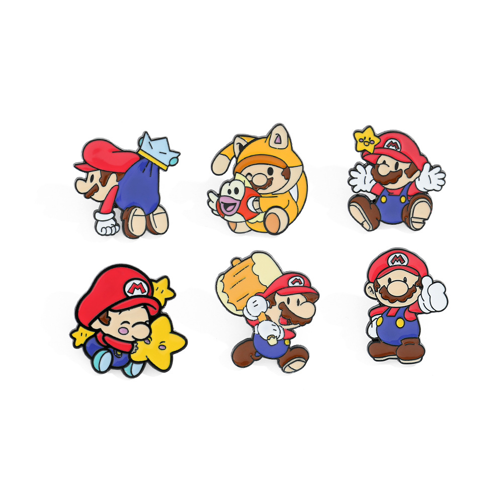 Super Mario anime pin