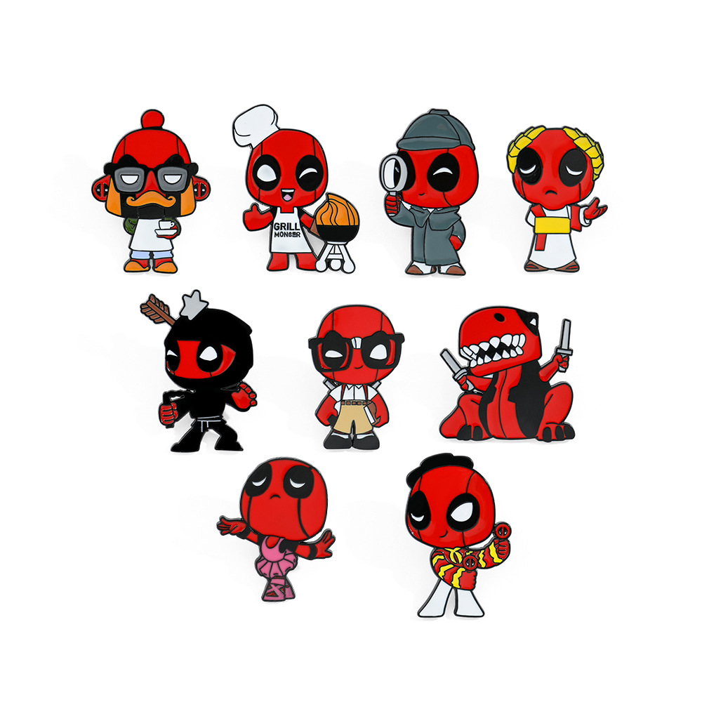 Deadpool anime pin