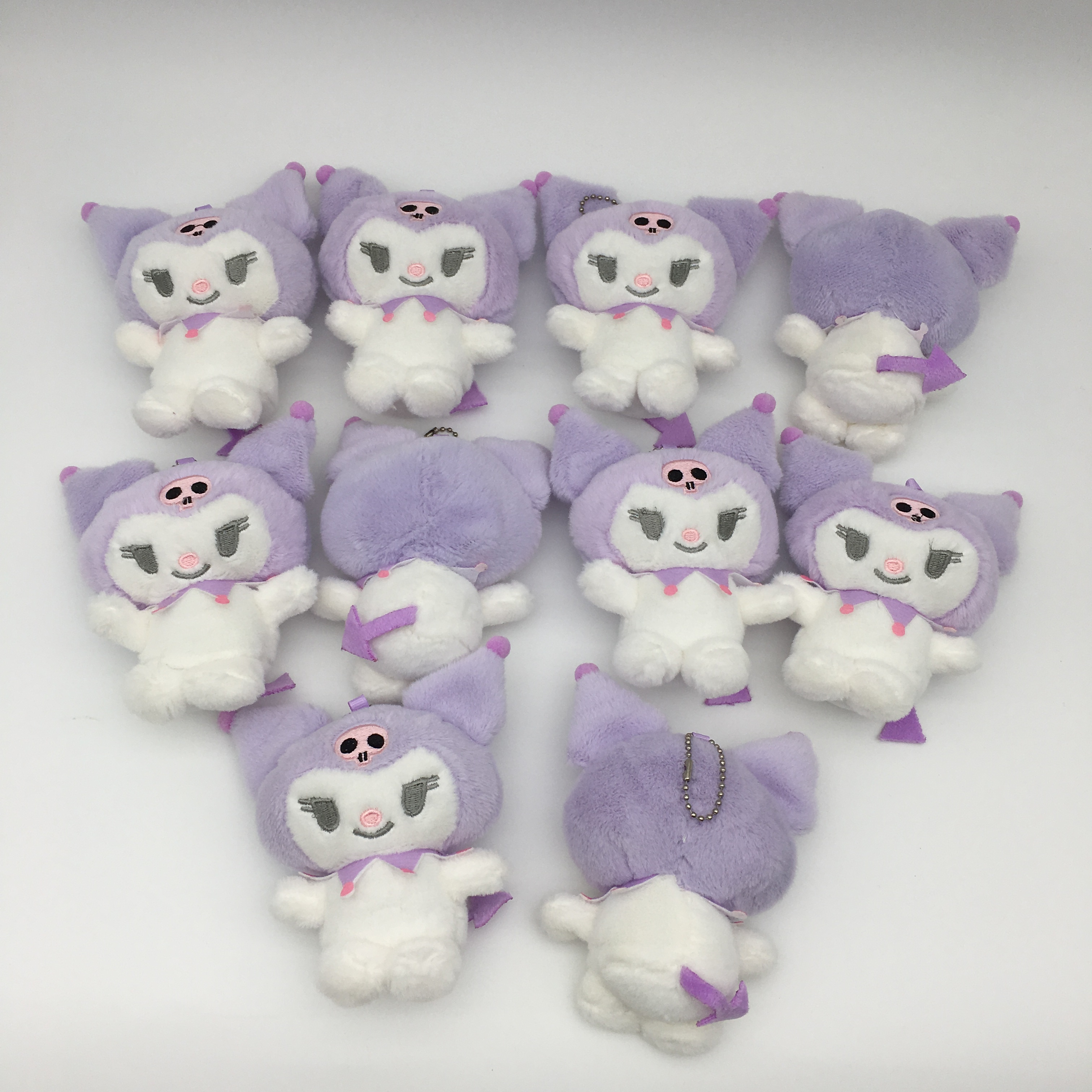 Kuromi anime Plush toy 13cm 10 pcs a set