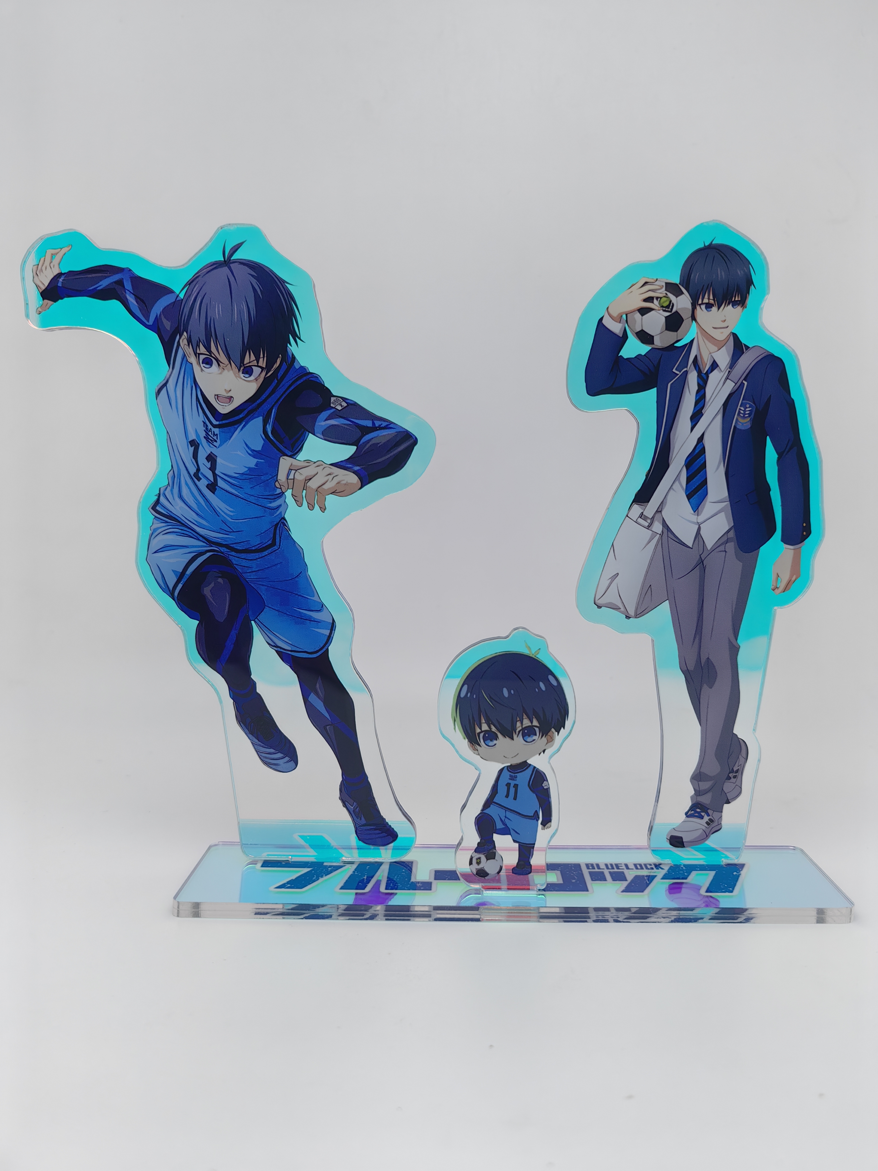 Blue Lock anime standing plate