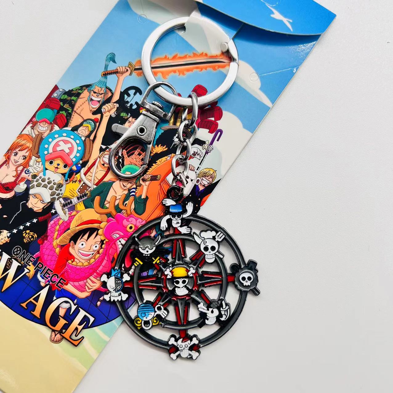 One Piece anime keychain