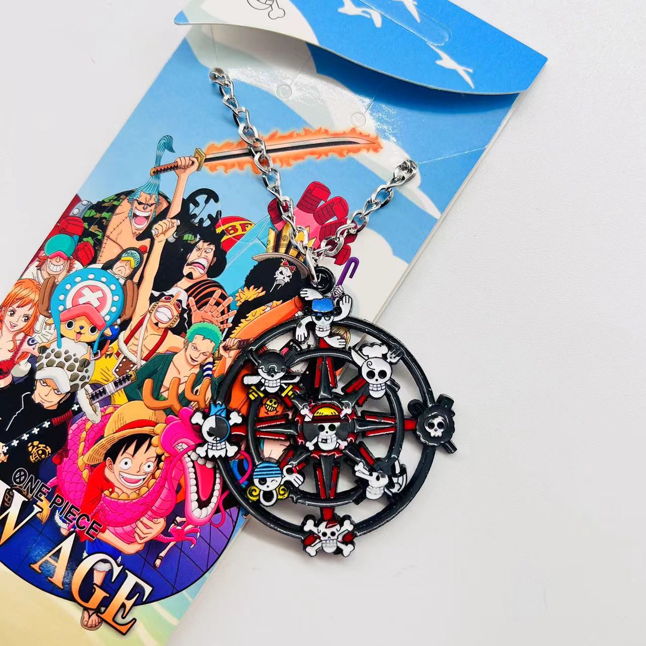 One Piece anime necklace