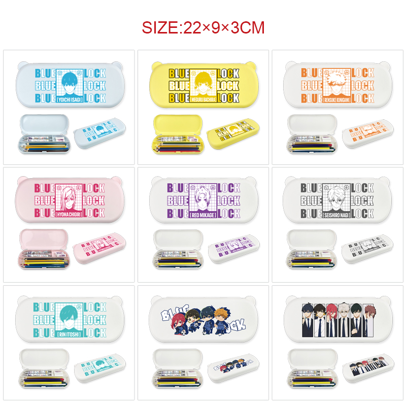 Blue Lock anime pencil box