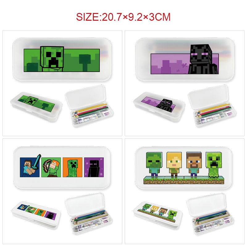 Minecraft anime pencil box