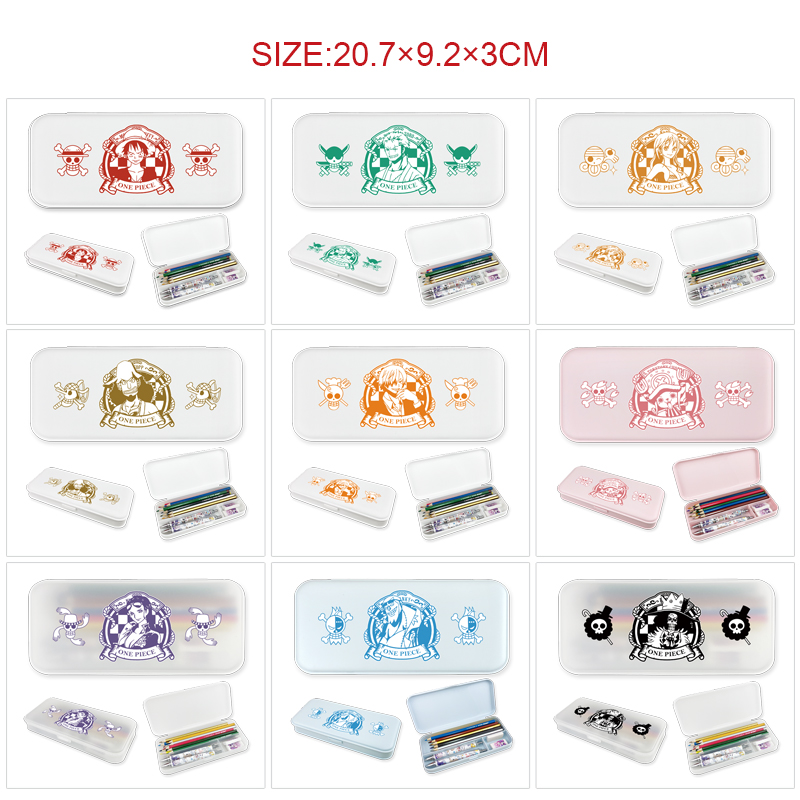 One Piece anime pencil box