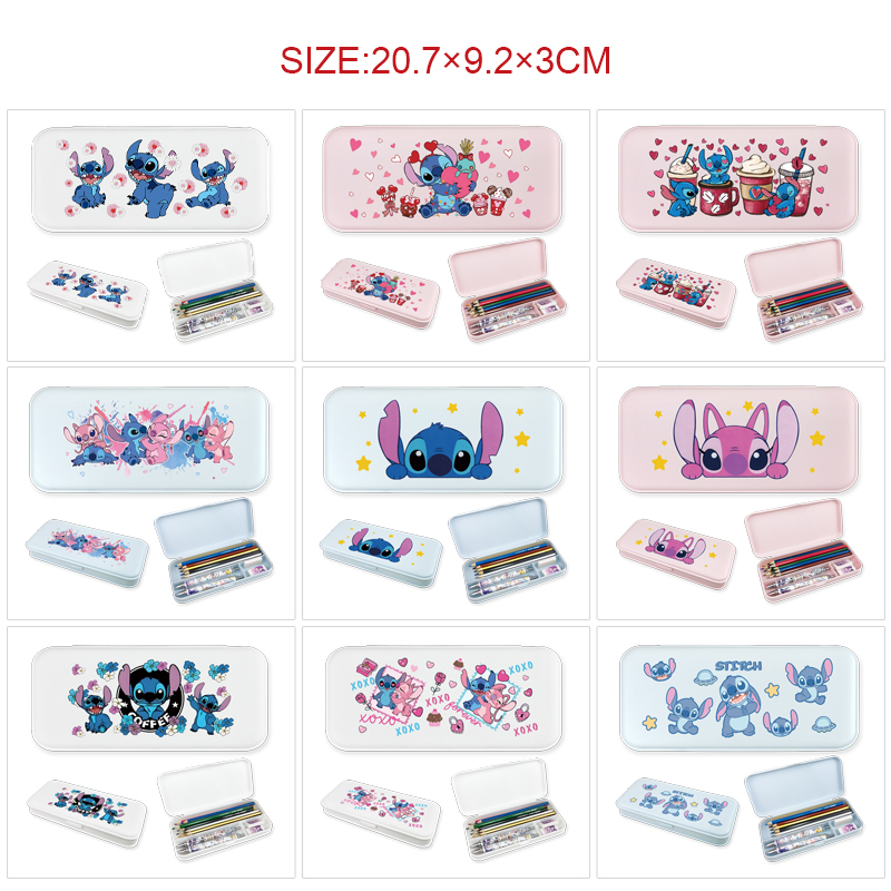 stitch anime pencil box