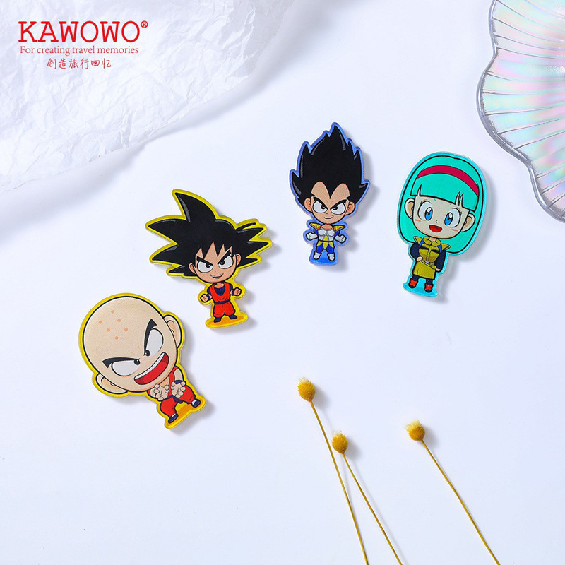 Dragon ball anime refrigerator sticker