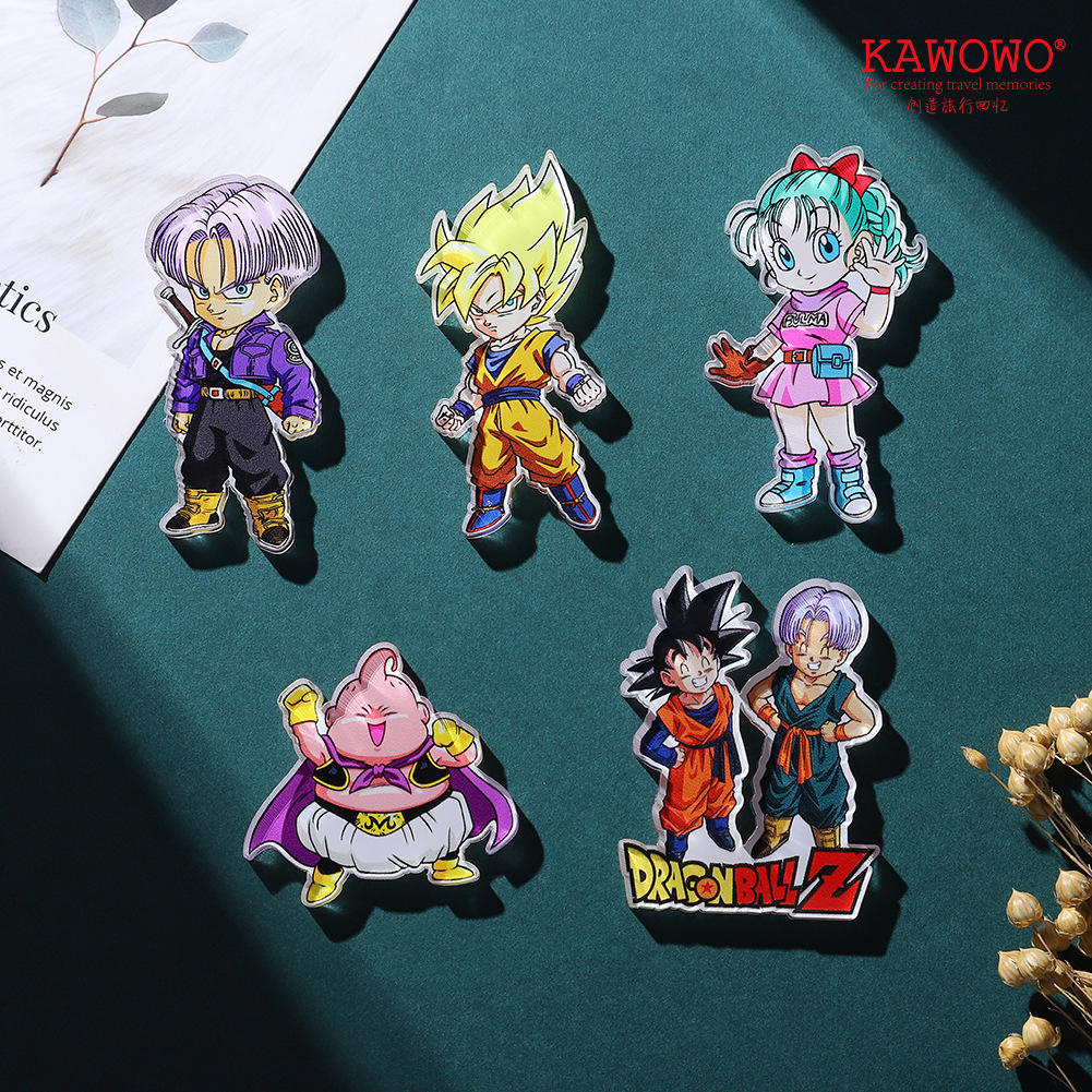 Dragon ball anime refrigerator sticker