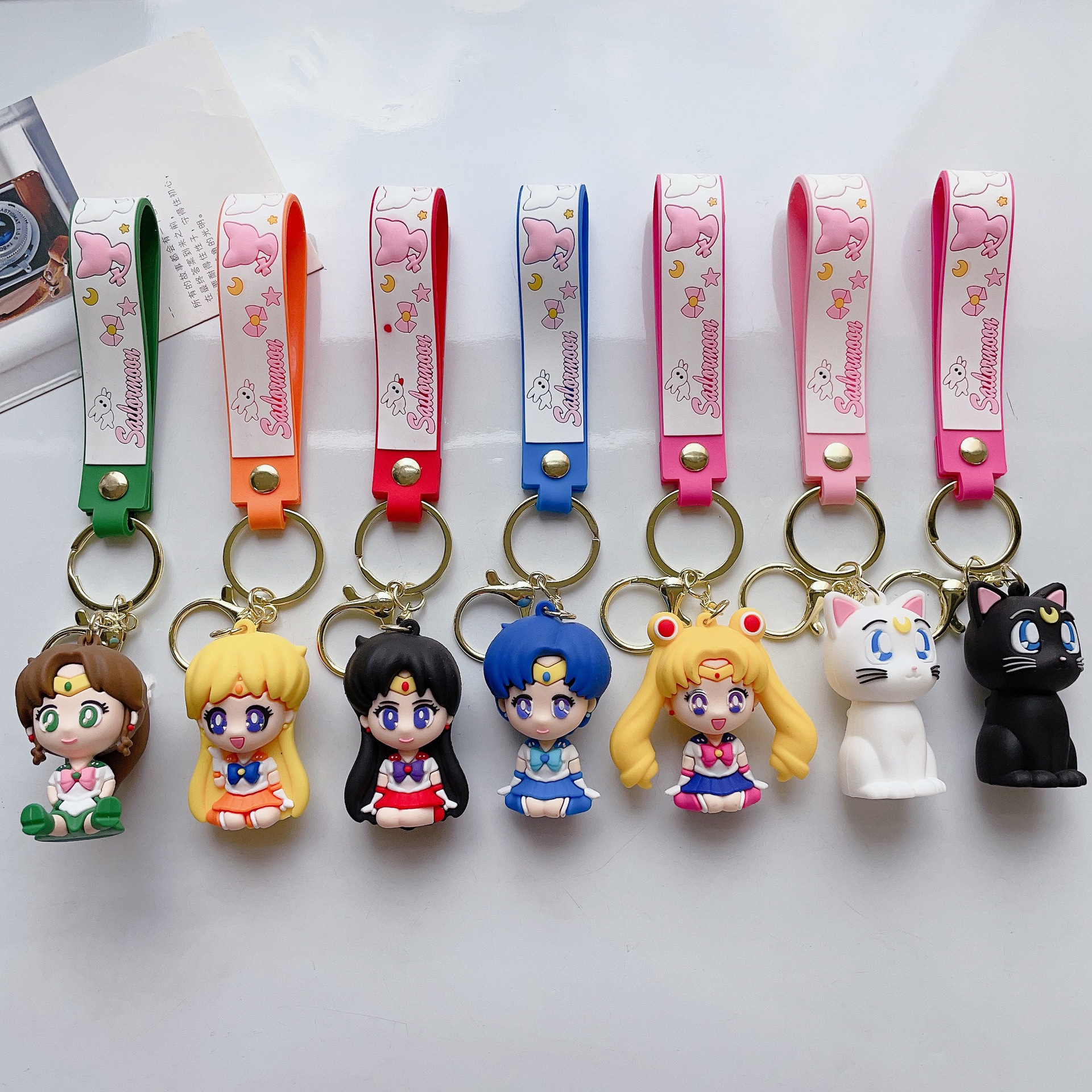 Sailor Moon Crystal anime keychain