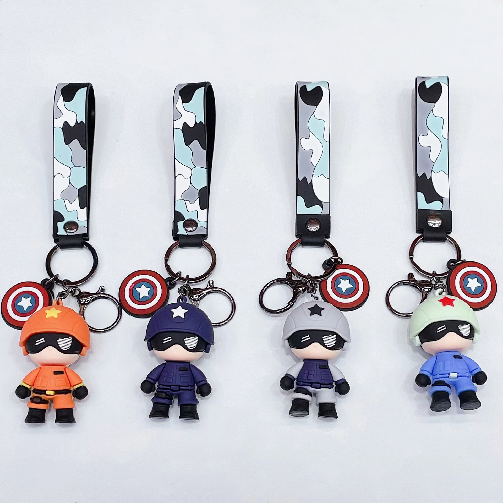 Avengers anime keychain