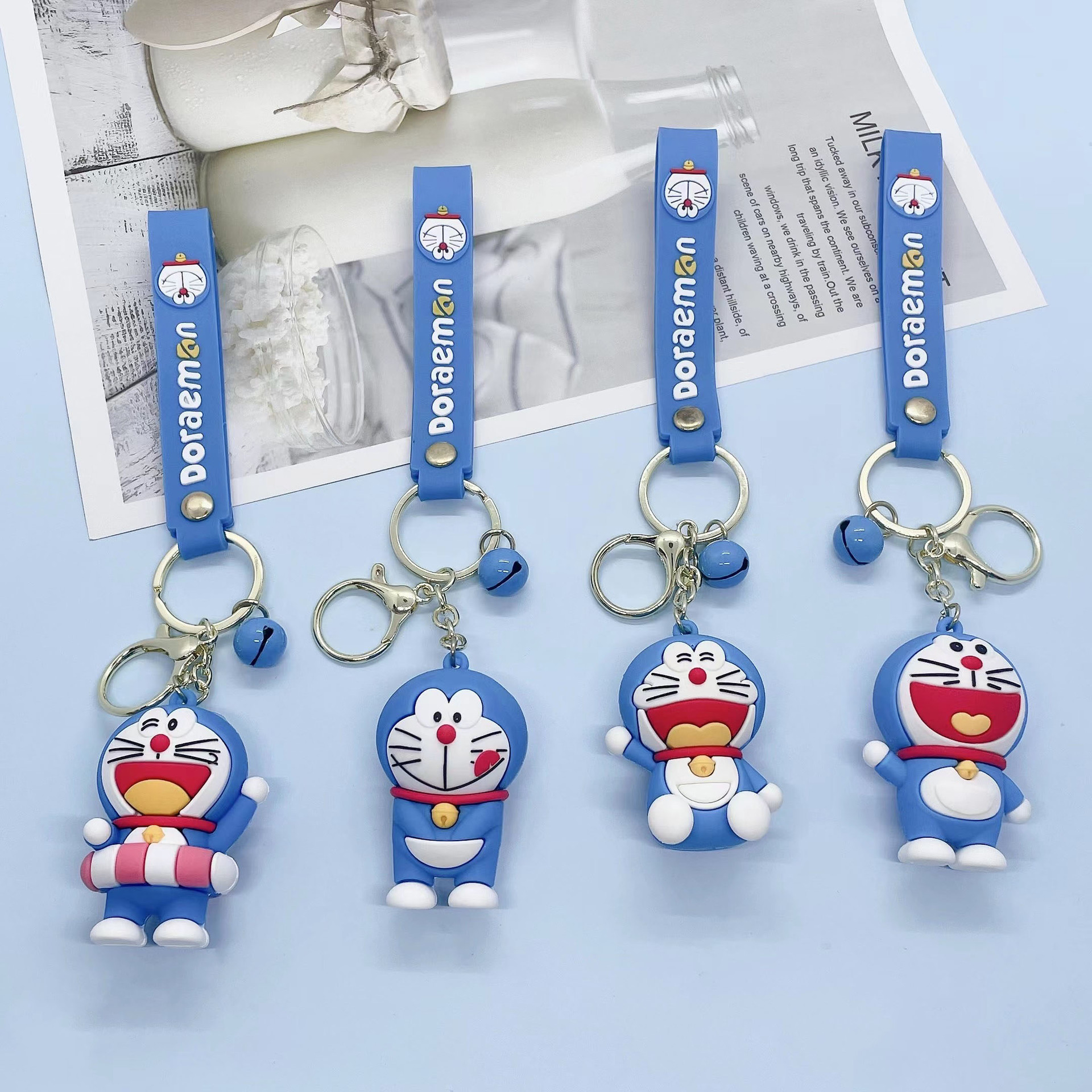 Doraemon anime keychain