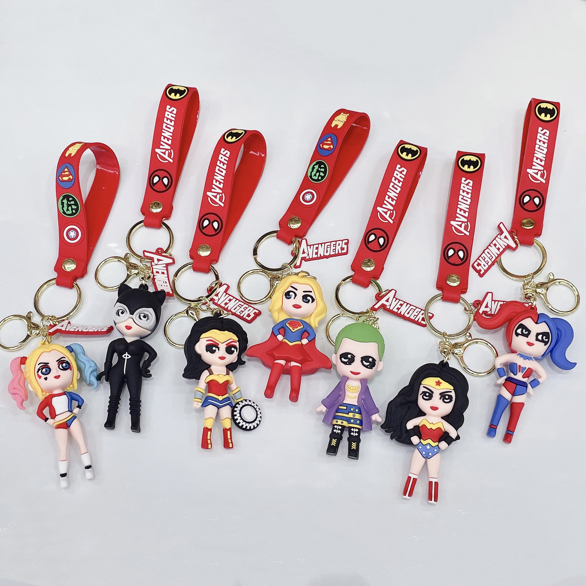 Avengers anime keychain