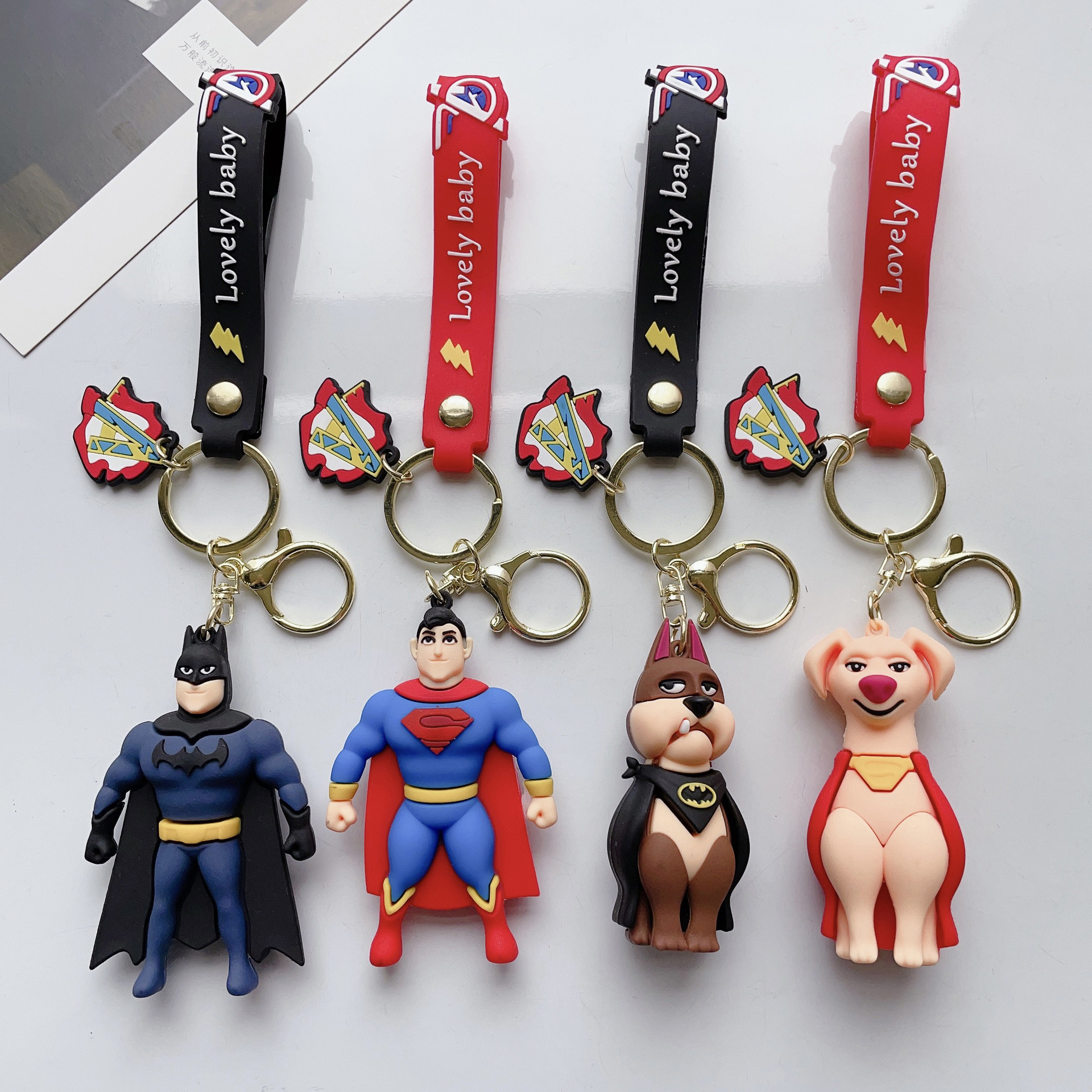 Avengers anime keychain