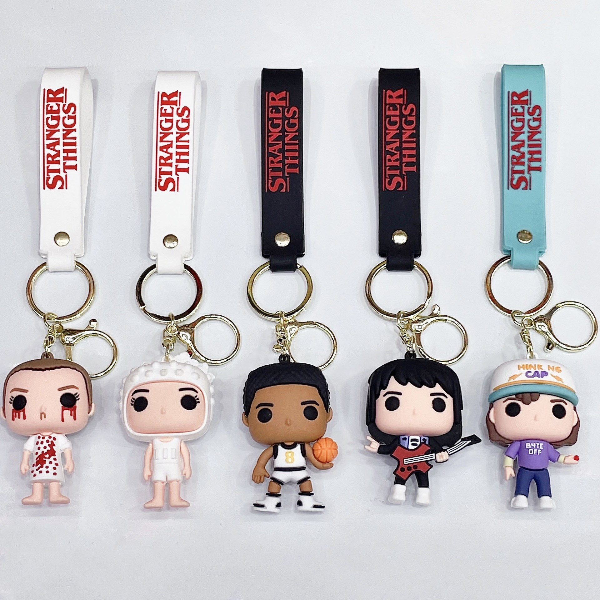 Stranger Things anime keychain