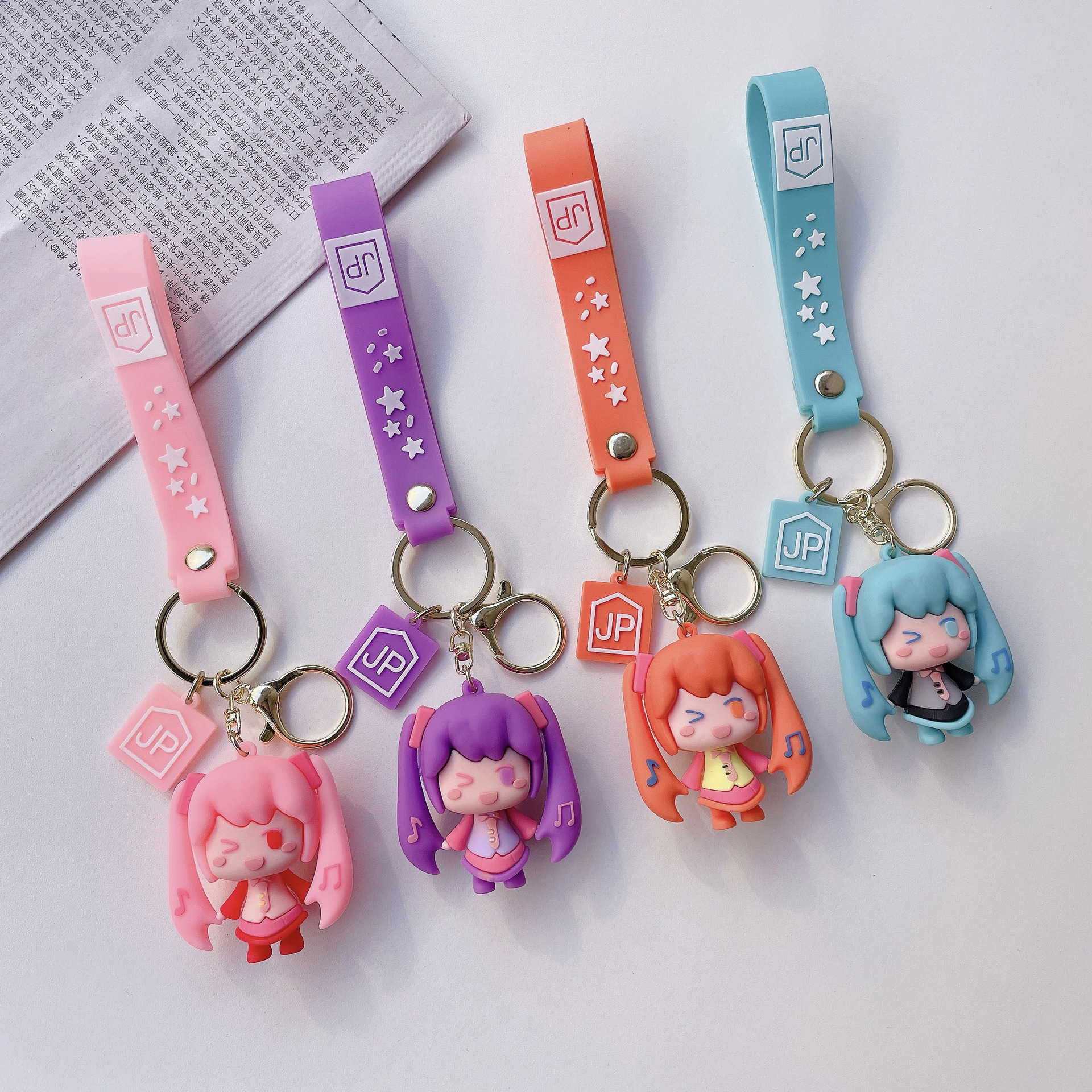 Hatsune Miku anime keychain