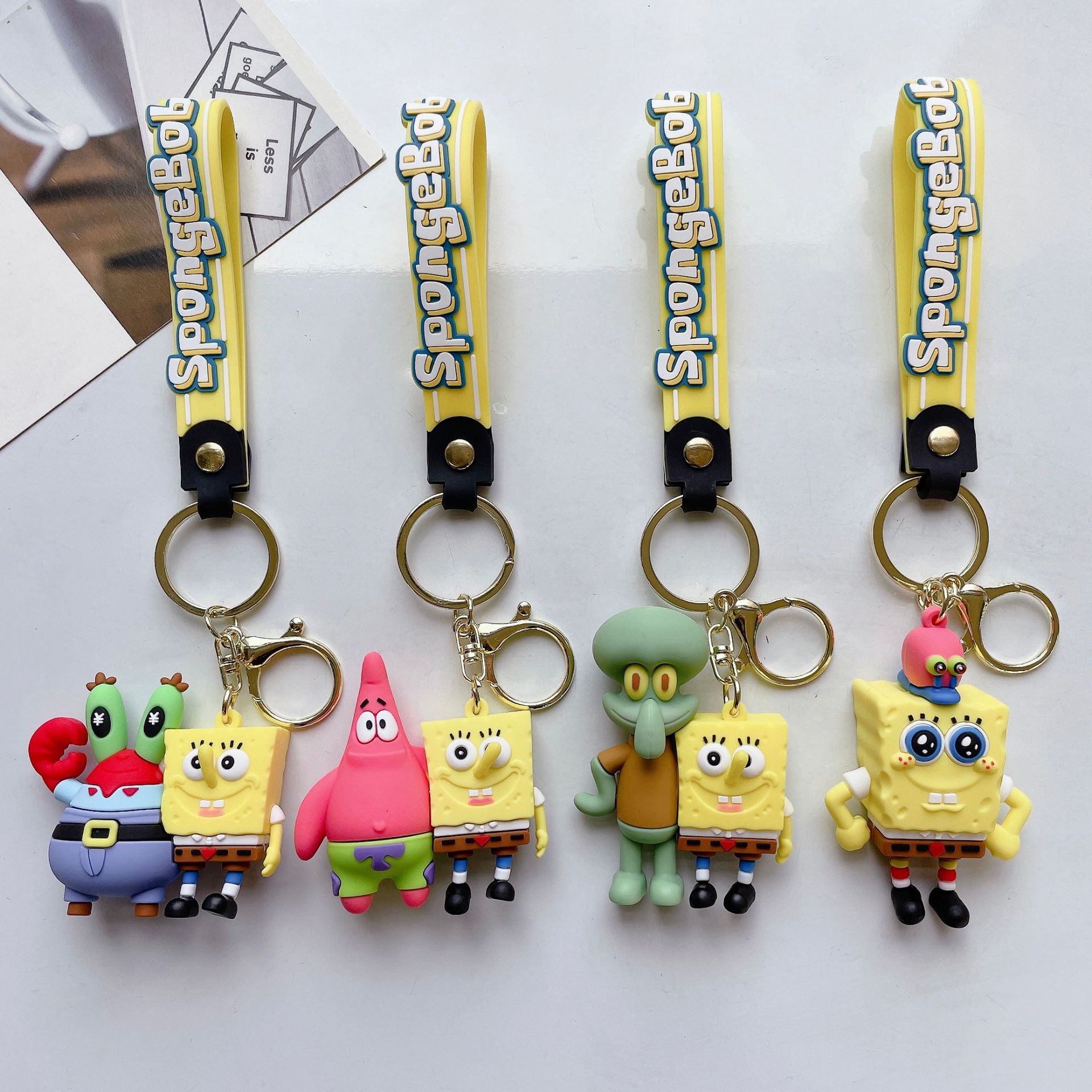 SpongeBob anime keychain