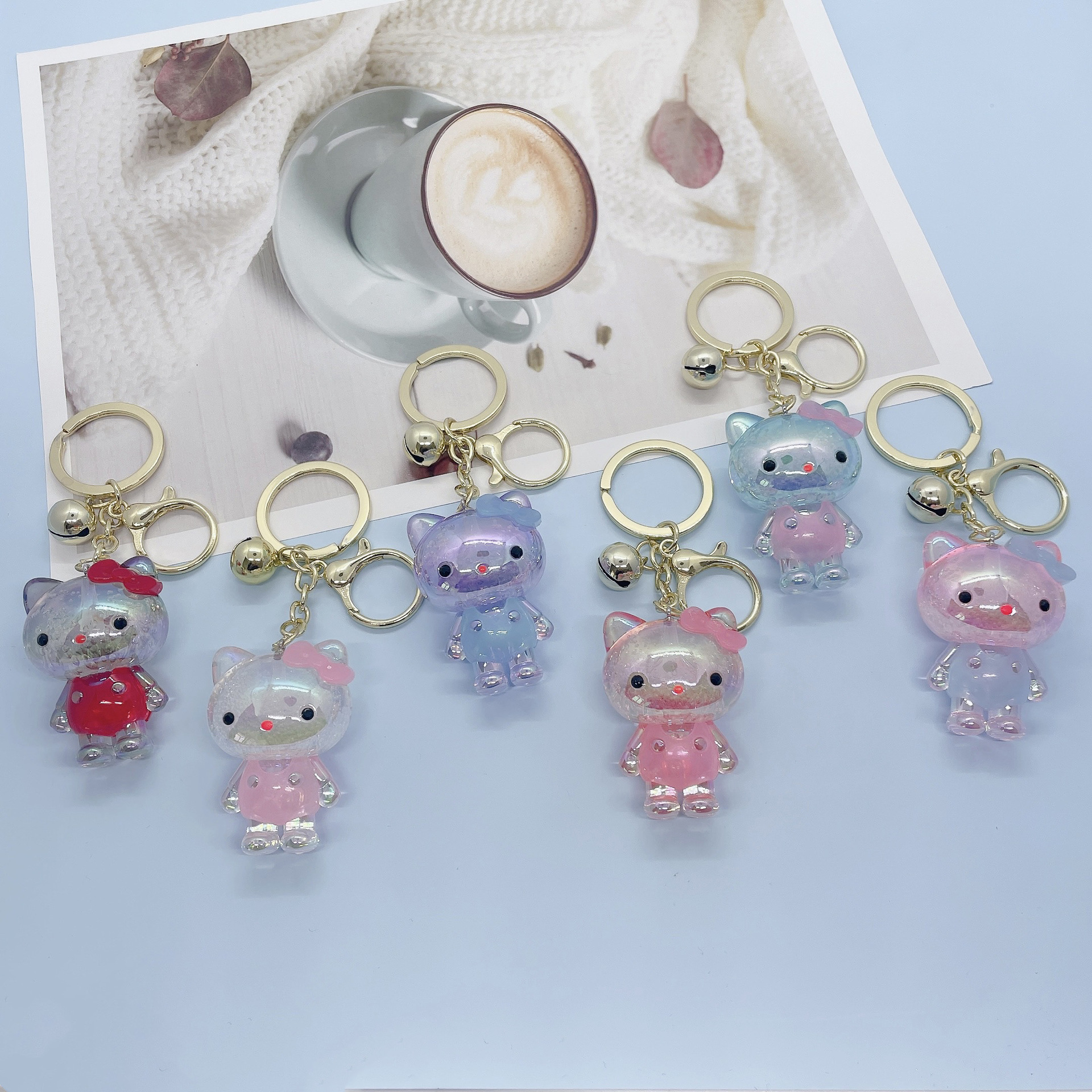 hello kitty anime keychain