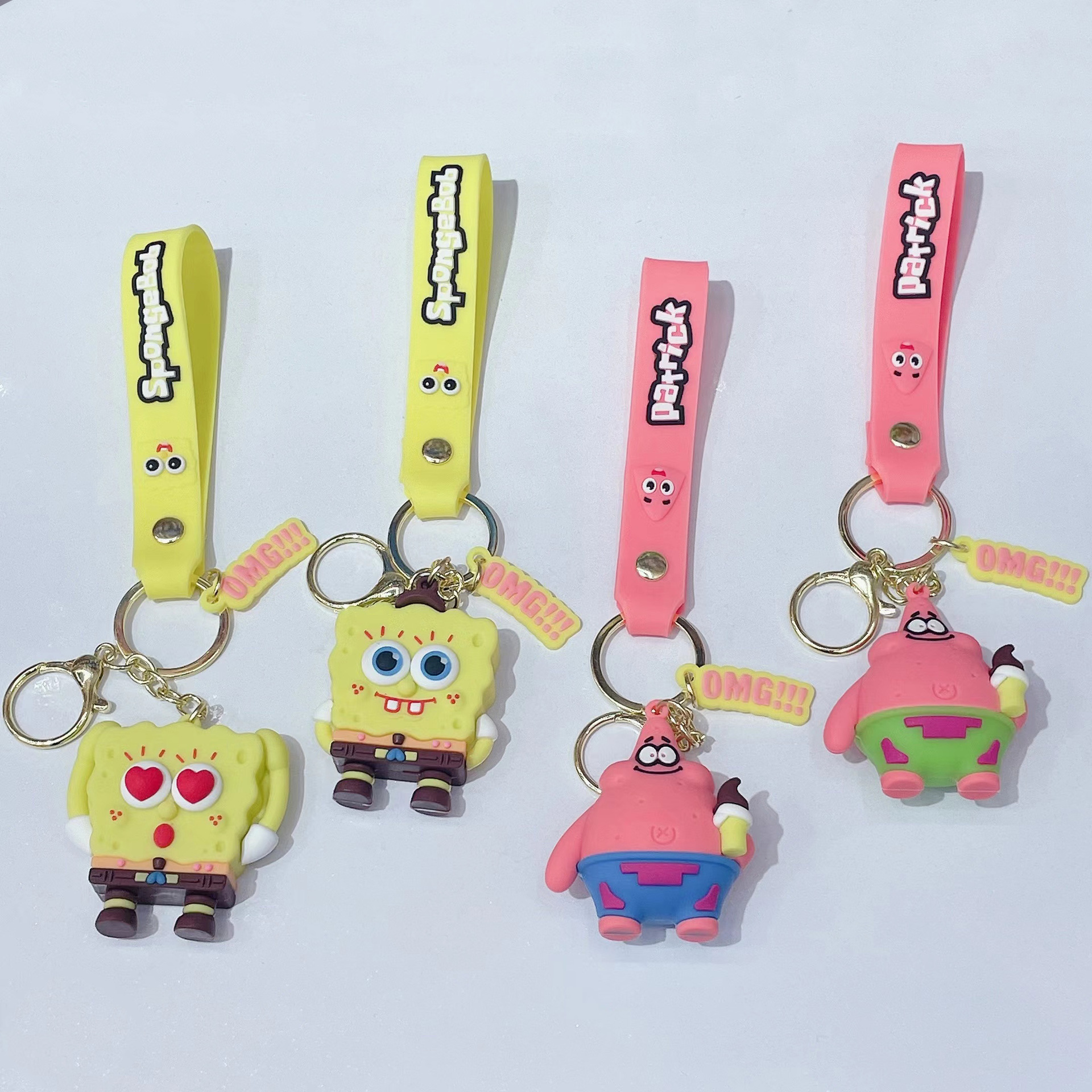 SpongeBob anime keychain