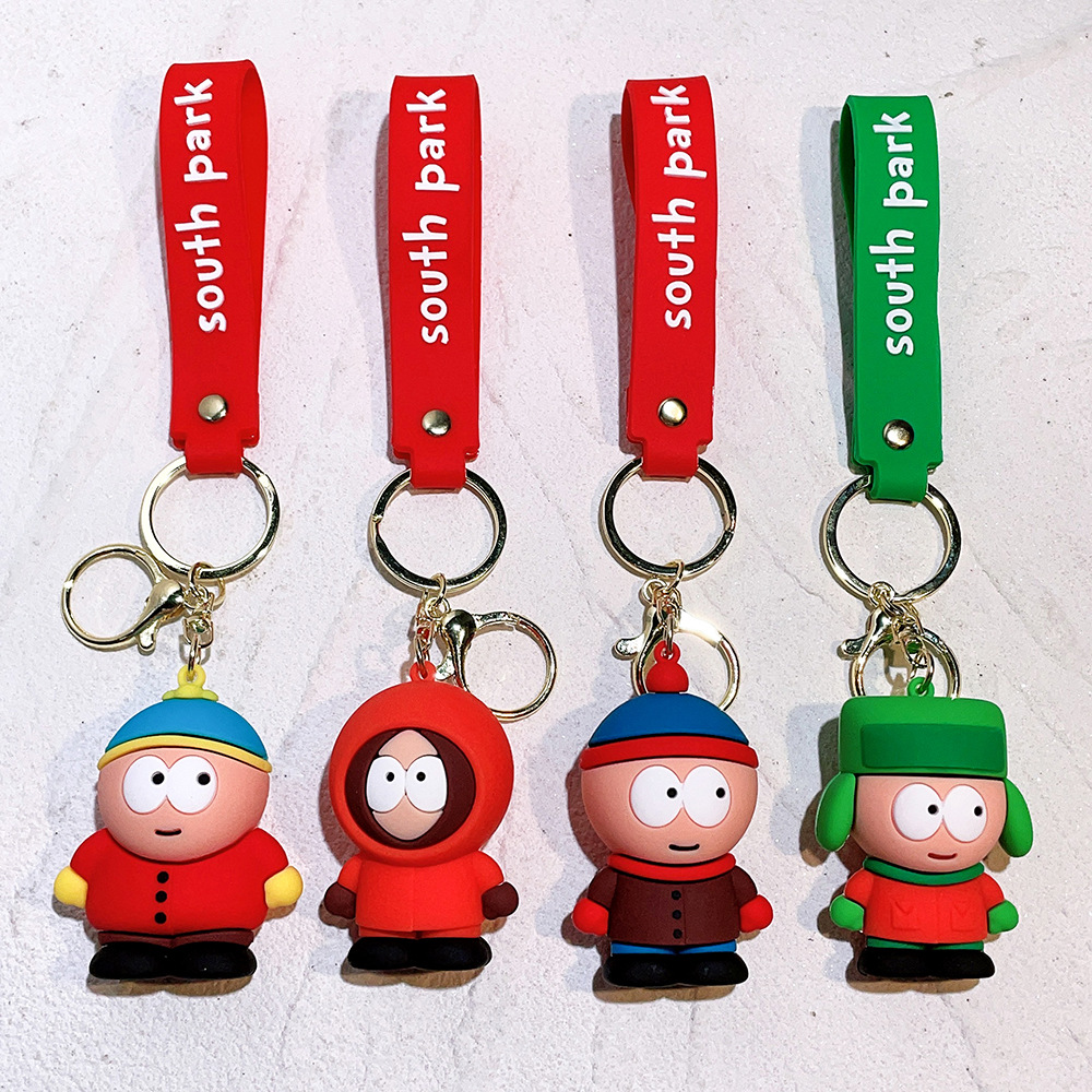 south park anime keychain