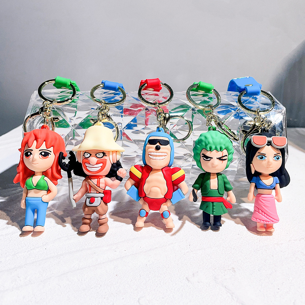 One piece anime keychain