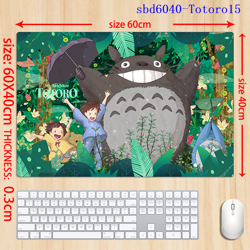 TOTORO anime mouse pad 60*40*0.3cm（lockrand）