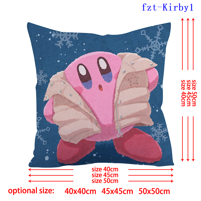 Kirby anime pillow cushion 45*45cm