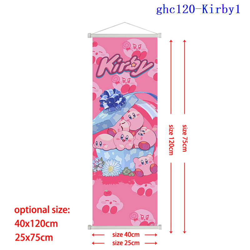 Kirby anime wallscroll 40*102cm