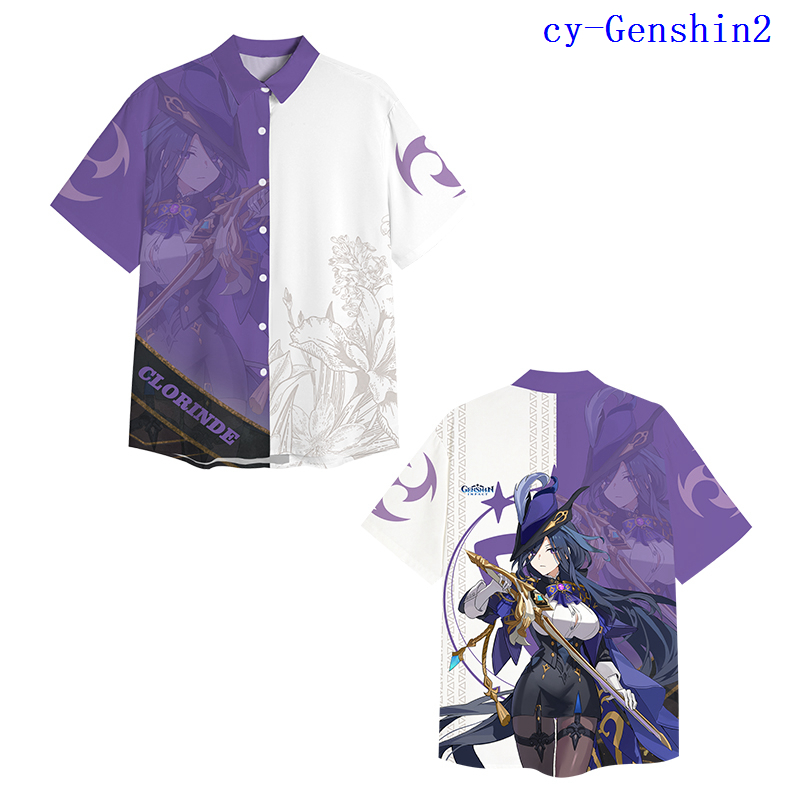 Genshin Impact anime T-shirt